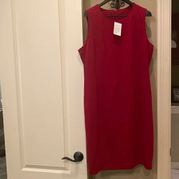 knitted slit dress Turtleneck Front Slit Knitted Dress SM / Maroon main image 1